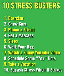 10 stress busters